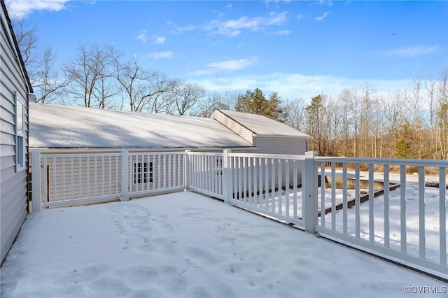 view of deck