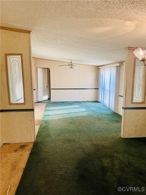 271 Walnut Hill Rd, Crewe, VA 23930 - unfurnished room featuring a textured ceiling and carpet