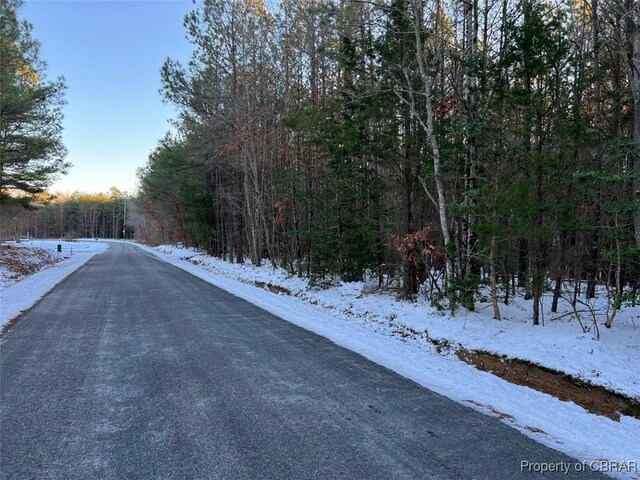 view of road