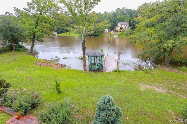 property view of water