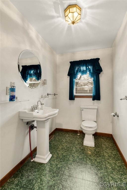 bathroom with toilet