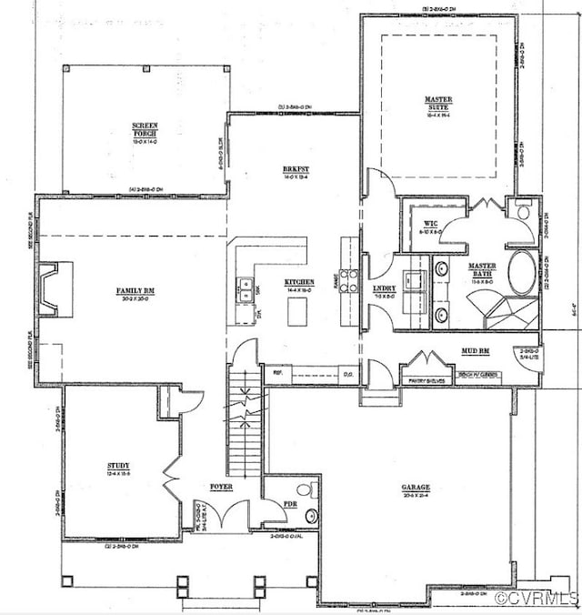 11513 Barrows Ridge Ln, Chesterfield, VA 23838 - plan