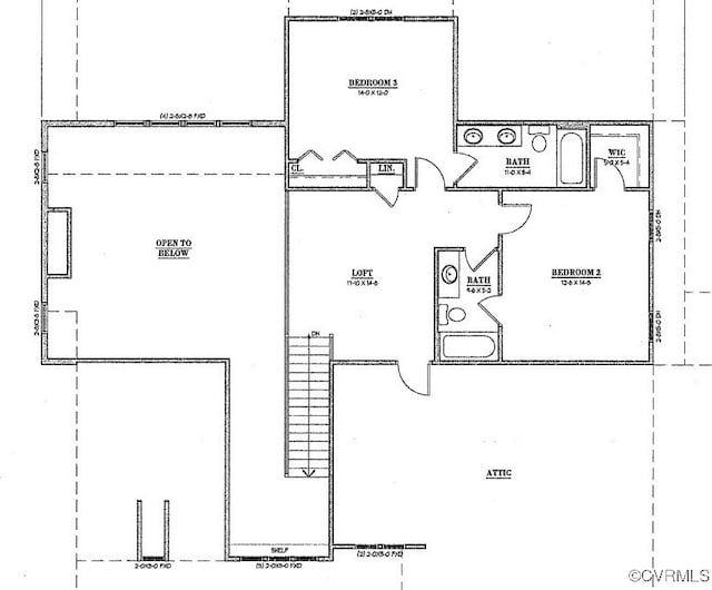 11513 Barrows Ridge Ln, Chesterfield, VA 23838 - floor plan