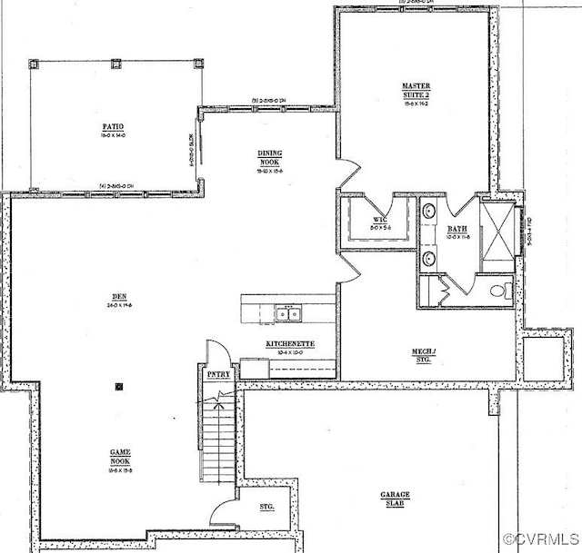 11513 Barrows Ridge Ln, Chesterfield, VA 23838 - floor plan