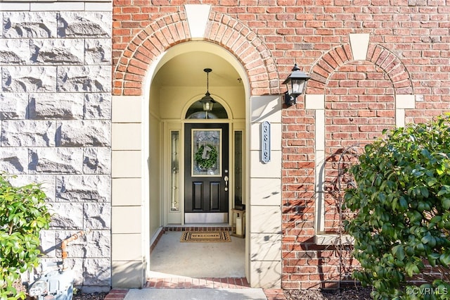 view of entrance to property