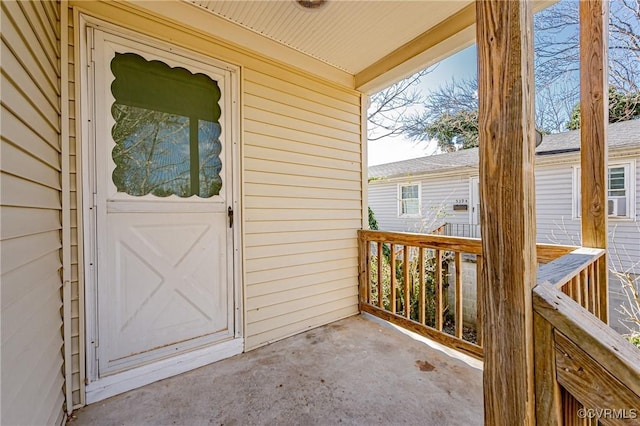 view of entrance to property