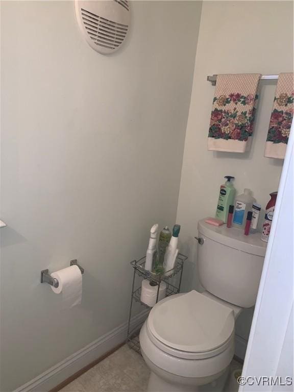 bathroom with toilet