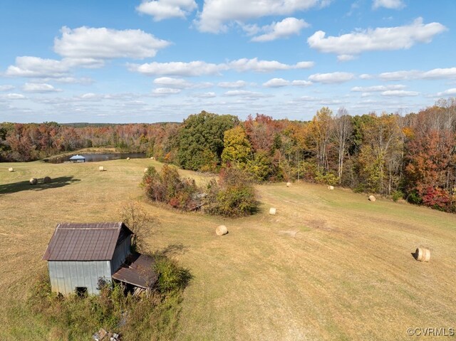 aerial view