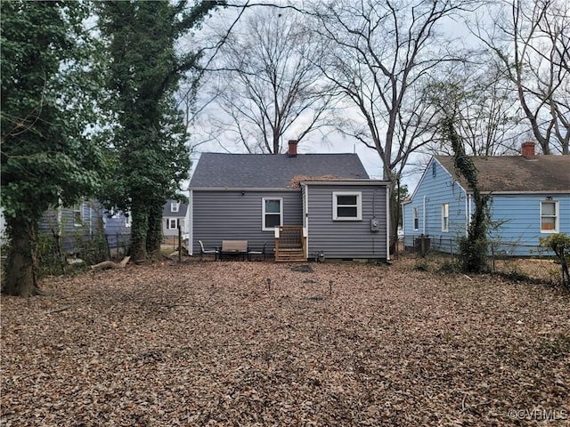 view of rear view of house