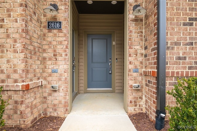 2616 Lassen Walk Unit B, Henrico, VA 23294 - doorway to property with brick siding