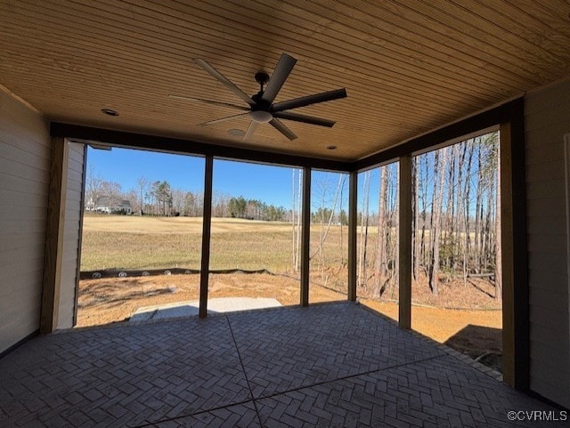 9468 Angels Share Dr, New Kent, VA 23124 - view of patio featuring ceiling fan
