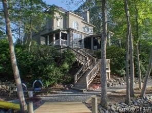 view of rear view of house