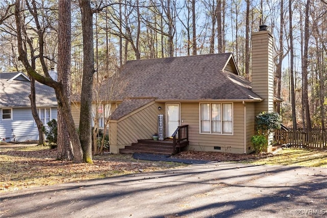 view of front property