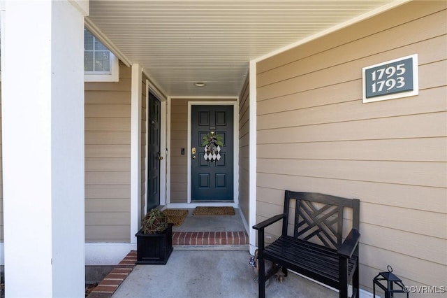 view of property entrance