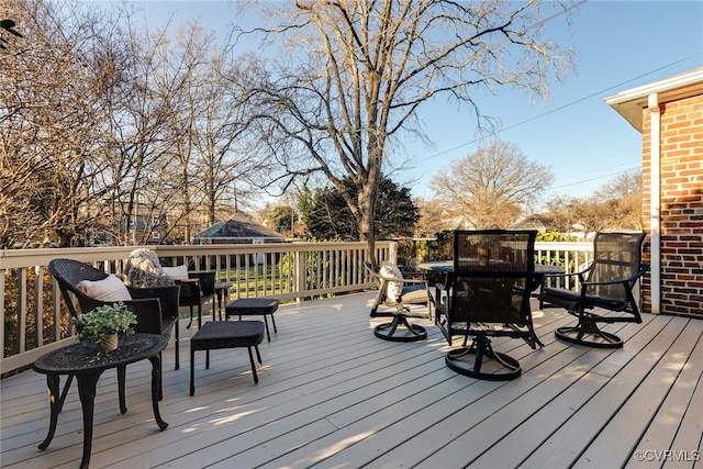 view of deck