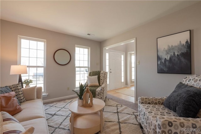 view of living room