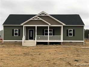 view of front of house with a porch