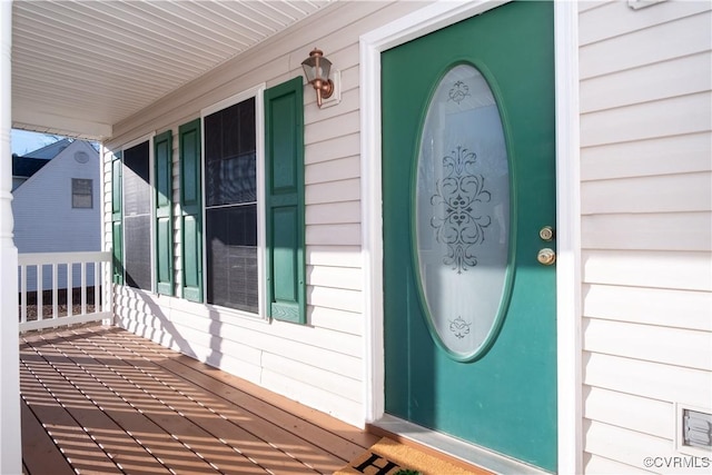 view of property entrance