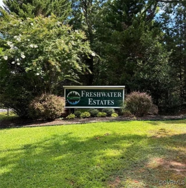 2280 Hensley Rd, Mineral, VA 23117 - community sign featuring a yard
