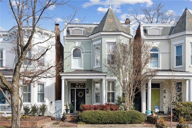 view of victorian house