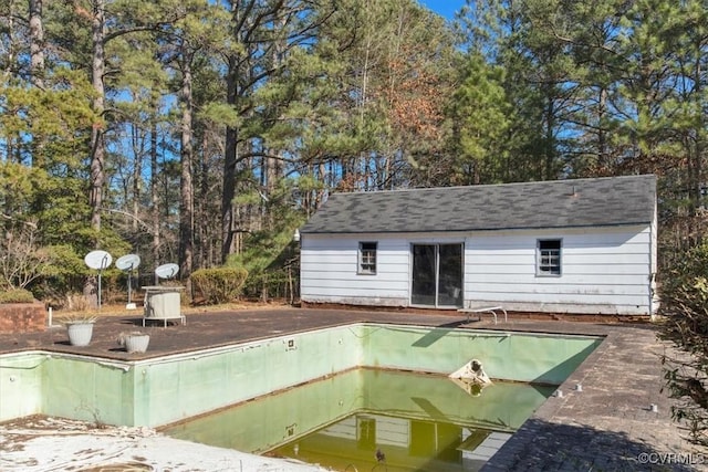 view of pool