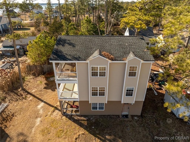 drone / aerial view