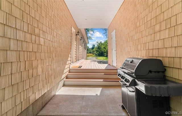 25 Cow Shed Rd, Lancaster, VA 22503 - view of patio / terrace with grilling area and a deck