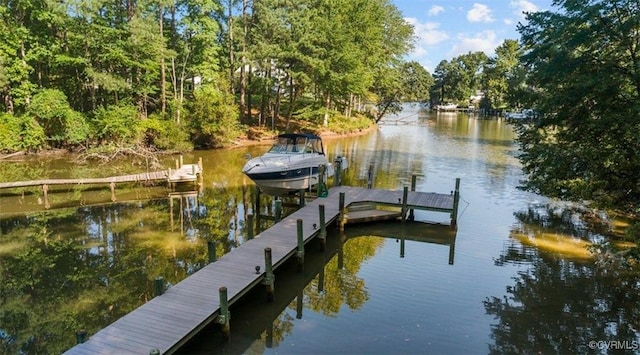 25 Cow Shed Rd, Lancaster, VA 22503 - dock area with a water view