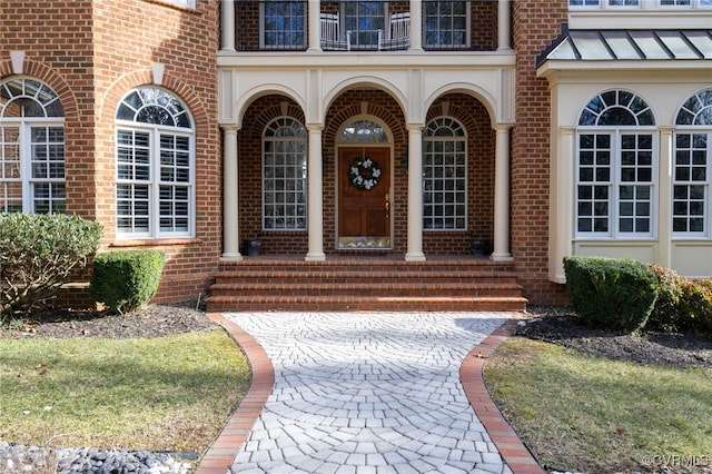 view of entrance to property