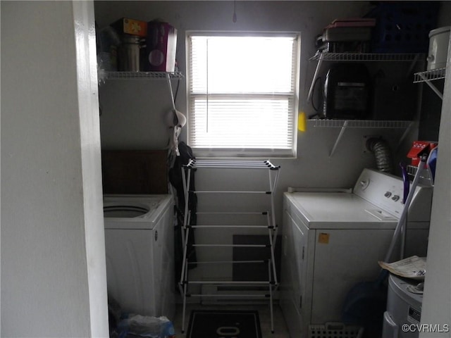 10500 Georgetown Rd, Hanover, VA 23116 - clothes washing area with washer and dryer