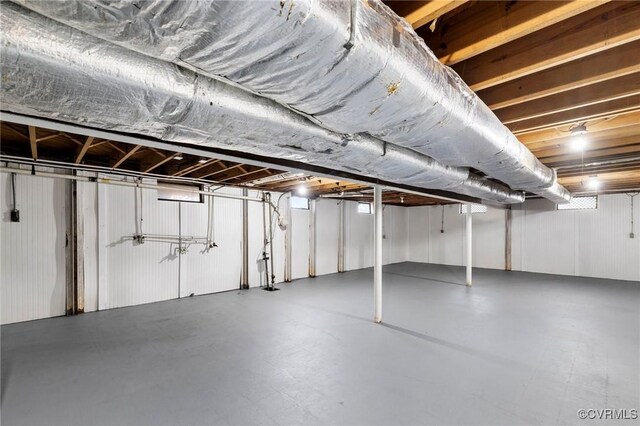1100 N Ave, Hopewell, VA 23860 - view of unfinished below grade area