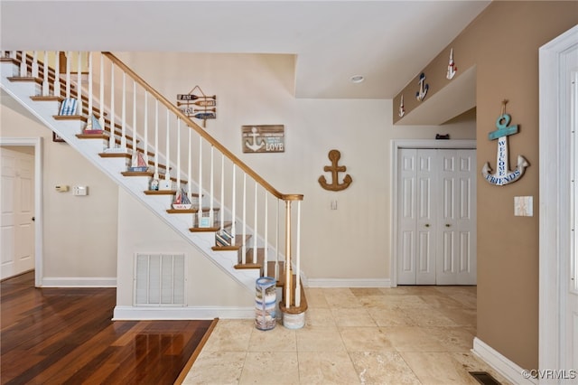 view of entrance foyer