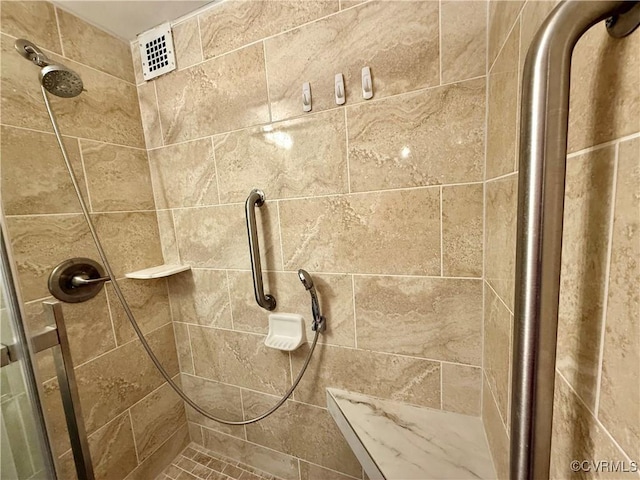 full bath featuring a stall shower