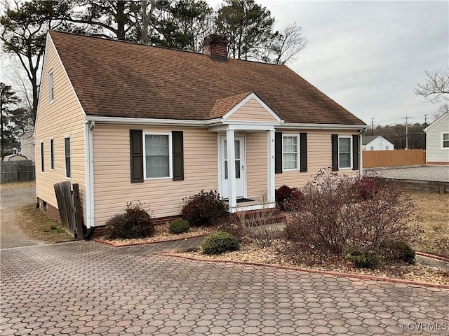 view of front of house