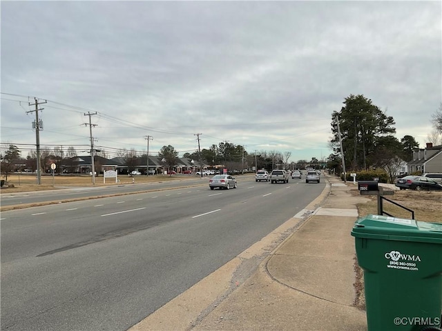 view of street