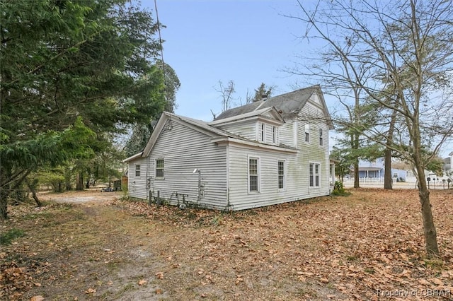 view of property exterior