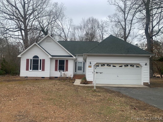 8035 Belroi Rd, Gloucester VA, 23061, 3 bedrooms, 2 baths house for sale