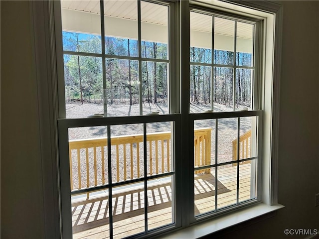 view of interior details