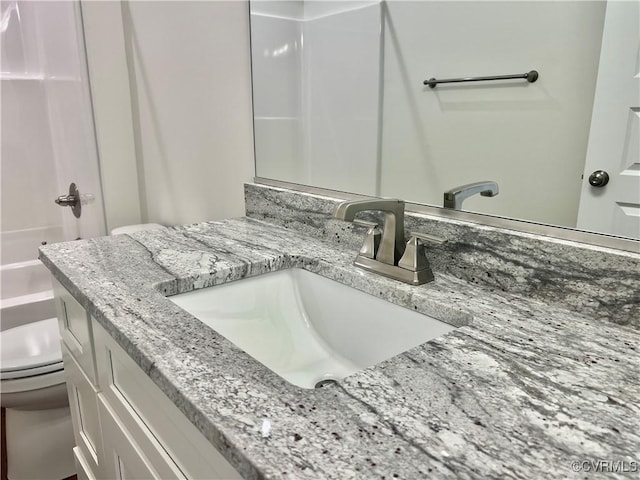 423 Bradshaw Rd, Rice, VA 23966 - bathroom featuring toilet and vanity