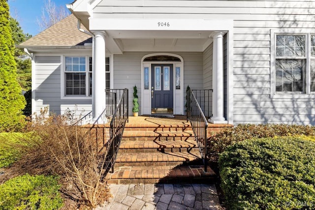 view of property entrance