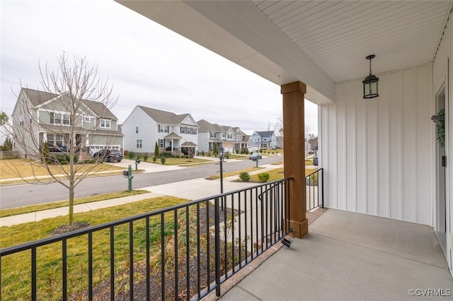 balcony with a porch