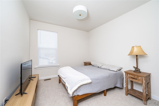 bedroom with carpet flooring