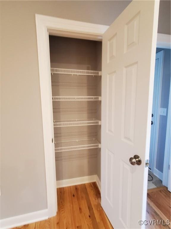 view of pantry