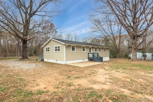 view of rear view of house