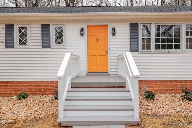 view of entrance to property