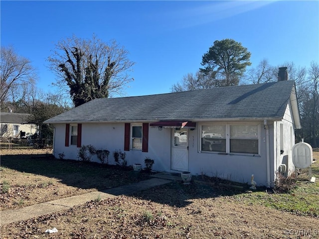 view of ranch-style house