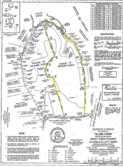 512 Old Glebe Point Rd, Burgess VA, 22432 land for sale