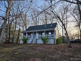 bungalow with a porch