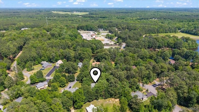 803 Lake Caroline Dr, Abingdon, VA 22546 - view of property location featuring a heavily wooded area