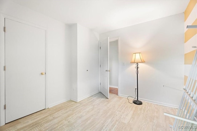 803 Lake Caroline Dr, Abingdon, VA 22546 - unfurnished bedroom featuring wood finished floors and baseboards